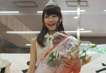 2013年度のミス共立女子大は文科2年 手塚梨加さんに決定！